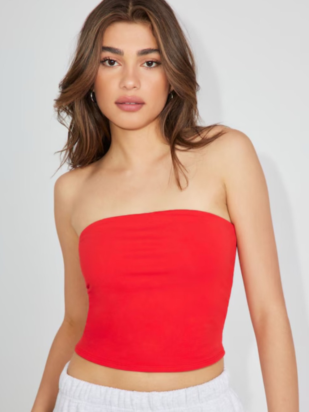 Garage Red Strapless Tube Camisole - Women's